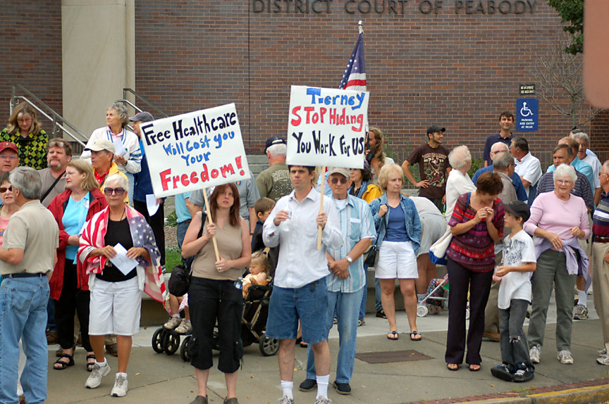 incumbent congressman John Tierney avoiding supporters